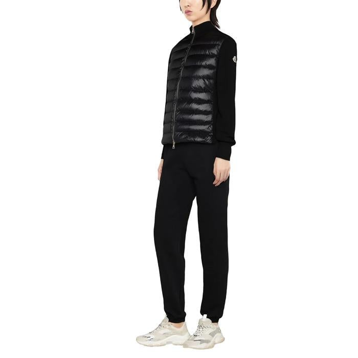 Moncler Tricot Knit Down Padded Cardigan Jacket