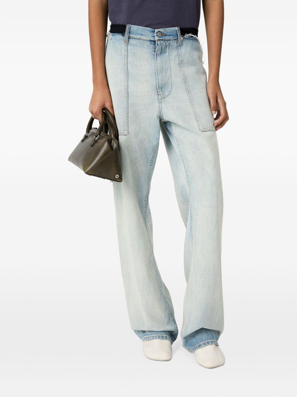 Maison Margiela Blue Denim Jeans Women’s Pants