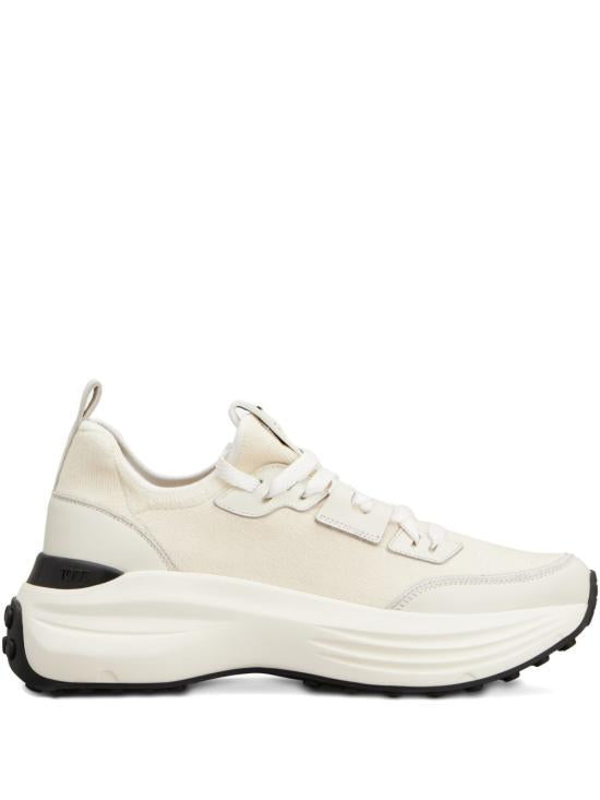 Tods Leather Low-Top Sneakers White Women’s XXW81L0KD80V43 BG45 OFFWHITE DOM