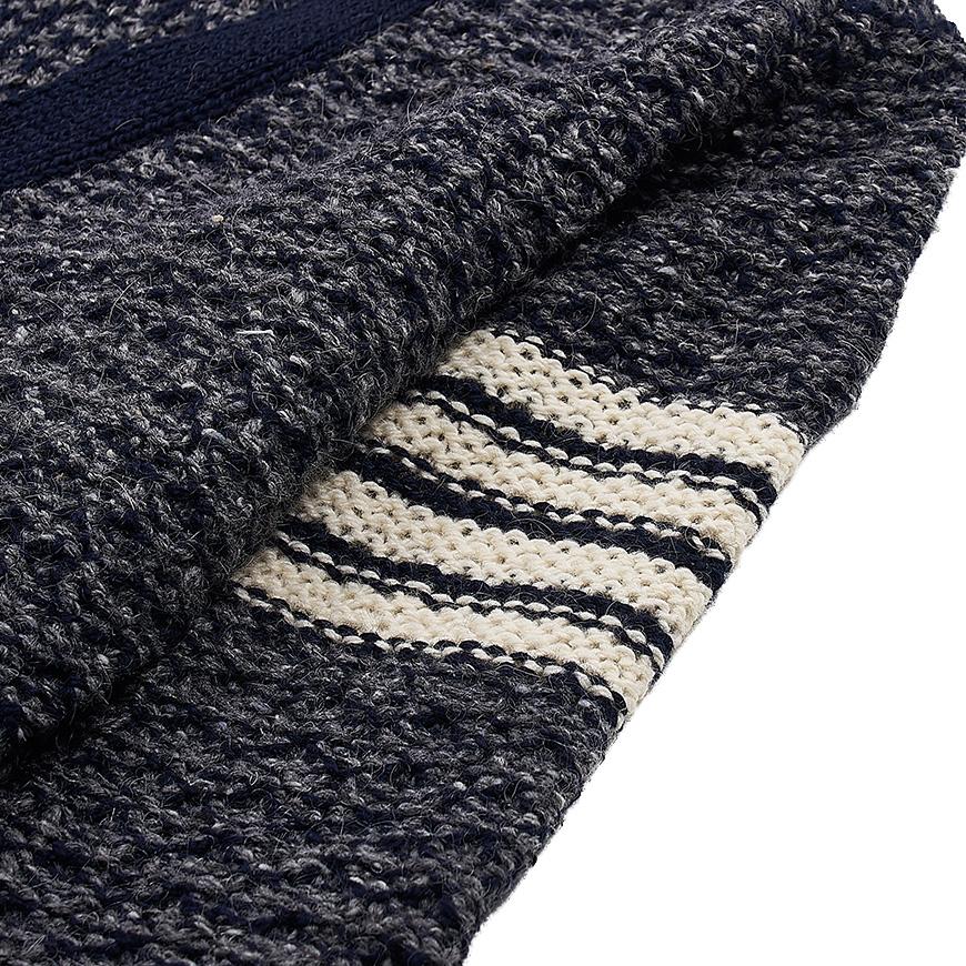 THOM BROWNE 4-Bar Tweed Mohair Cardigan for Men MKC510A Y1506 415