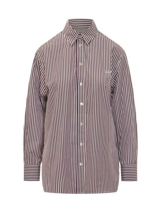 Isabel Marant FABRIZA Stripe Cotton Shirt