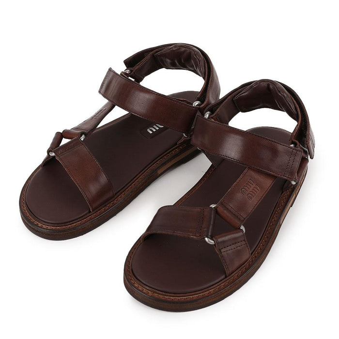 Miu Miu Leather Sandals 5X724E V69 F0201
