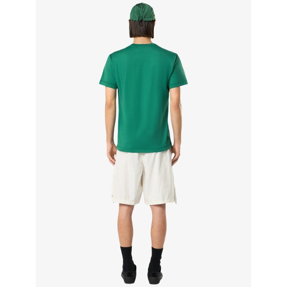 STONE ISLAND Cotton Jersey Short Sleeve T-Shirt for Men