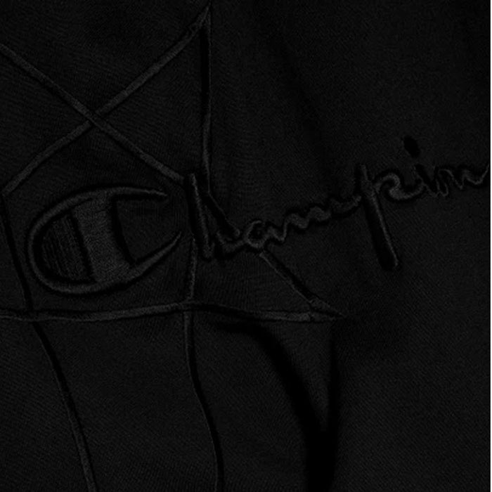 Rick Owens Champion Logo Embroidered Black Classic Pants