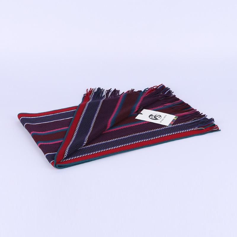 Paul Smith Merino Wool Rainbow Scarf