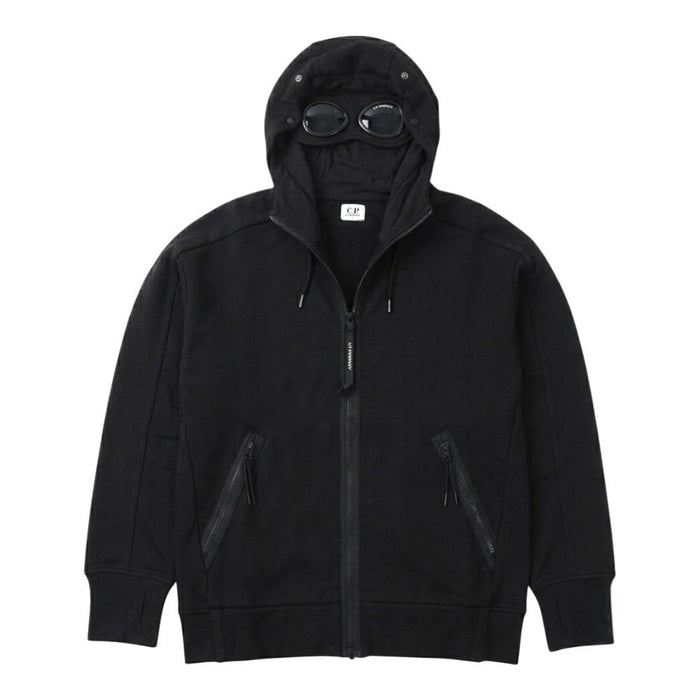 CP Company Goggle Hooded Zip-Up Jacket Black Men