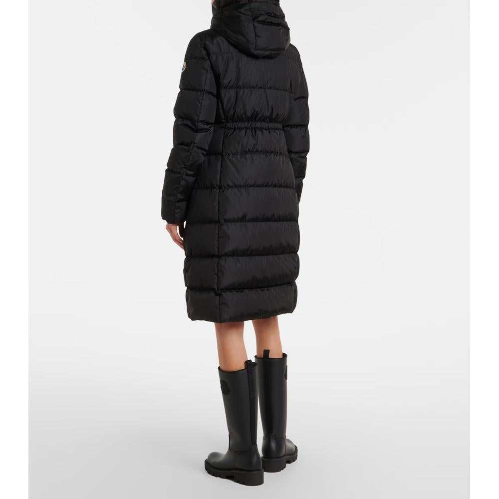 Moncler Abocette Black Women’s Long Down Puffer Coat