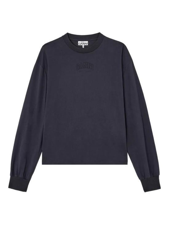 GANNI Phantom Long Sleeve Sweatshirt A1050068252