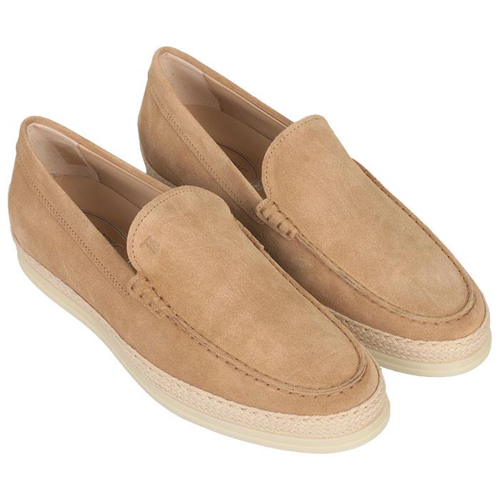 Tods Men’s Code Webbing Slip-On Loafers XXM0TV0AJ30 9996