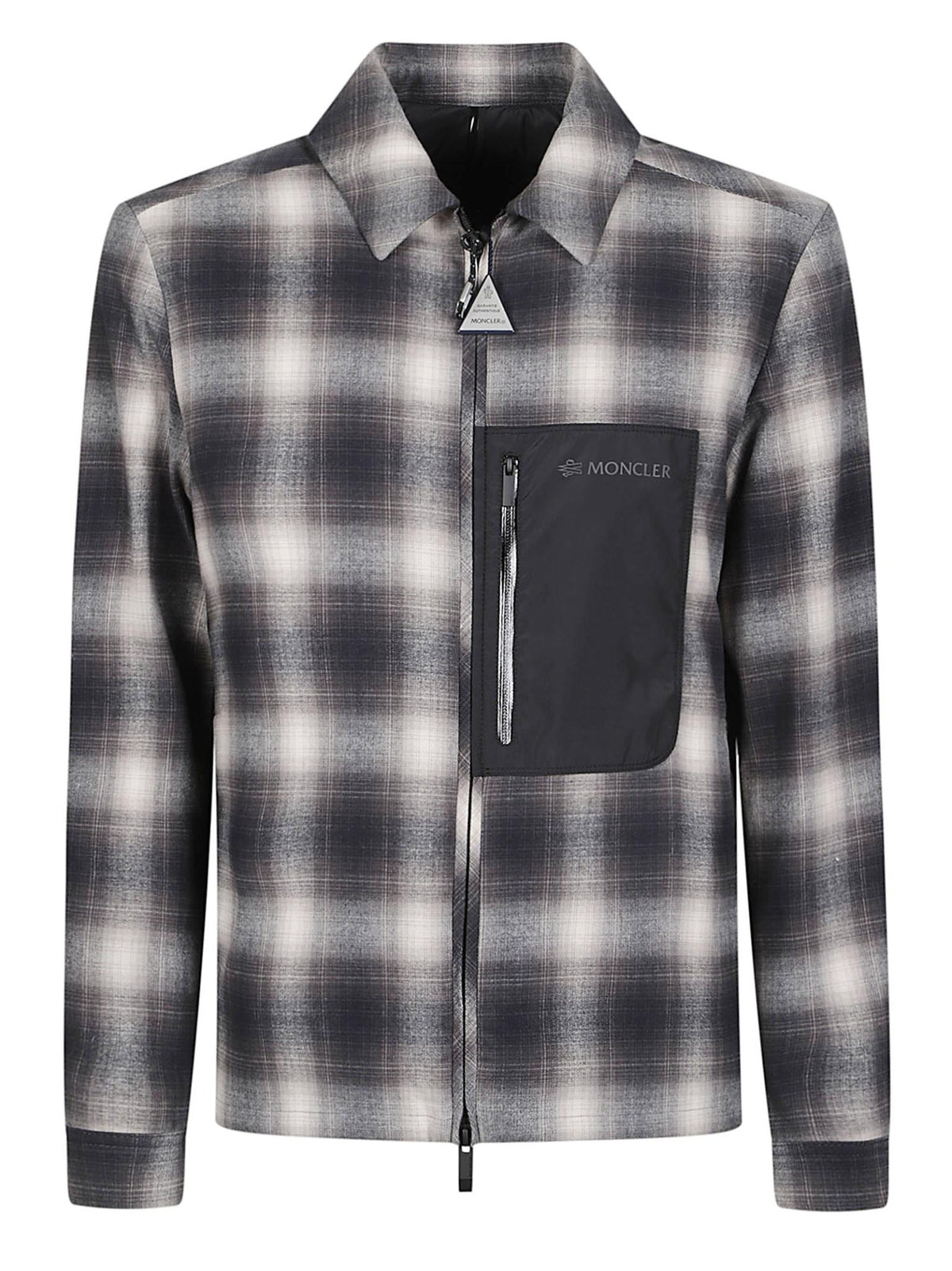Moncler Black Nylon Casual Jacket Men