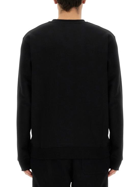 MSGM Black Long Sleeve Sweatshirt 3640 MM5512 4700099