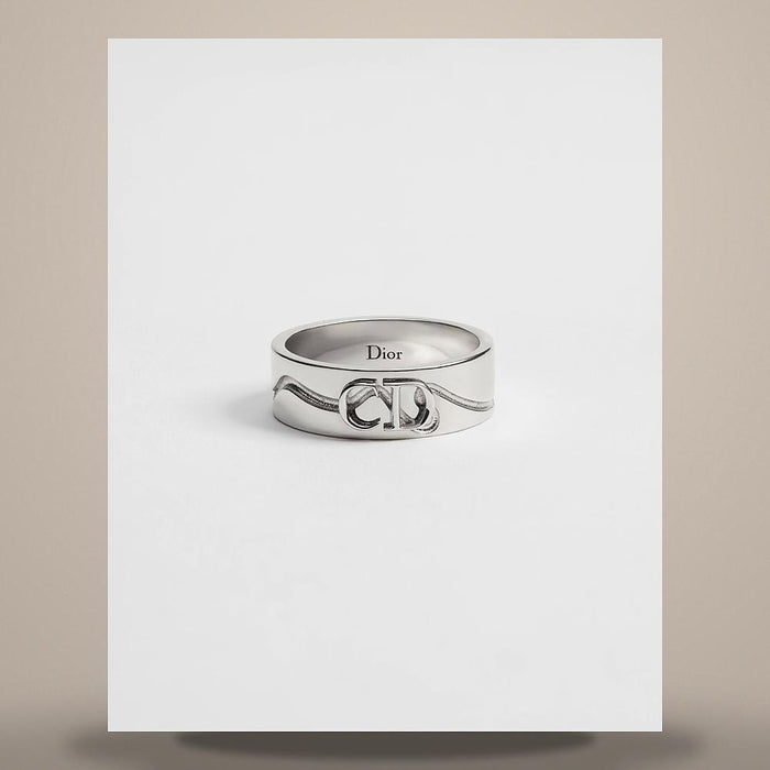 DIOR Silver Trefle Ring R2749HOMSTD990