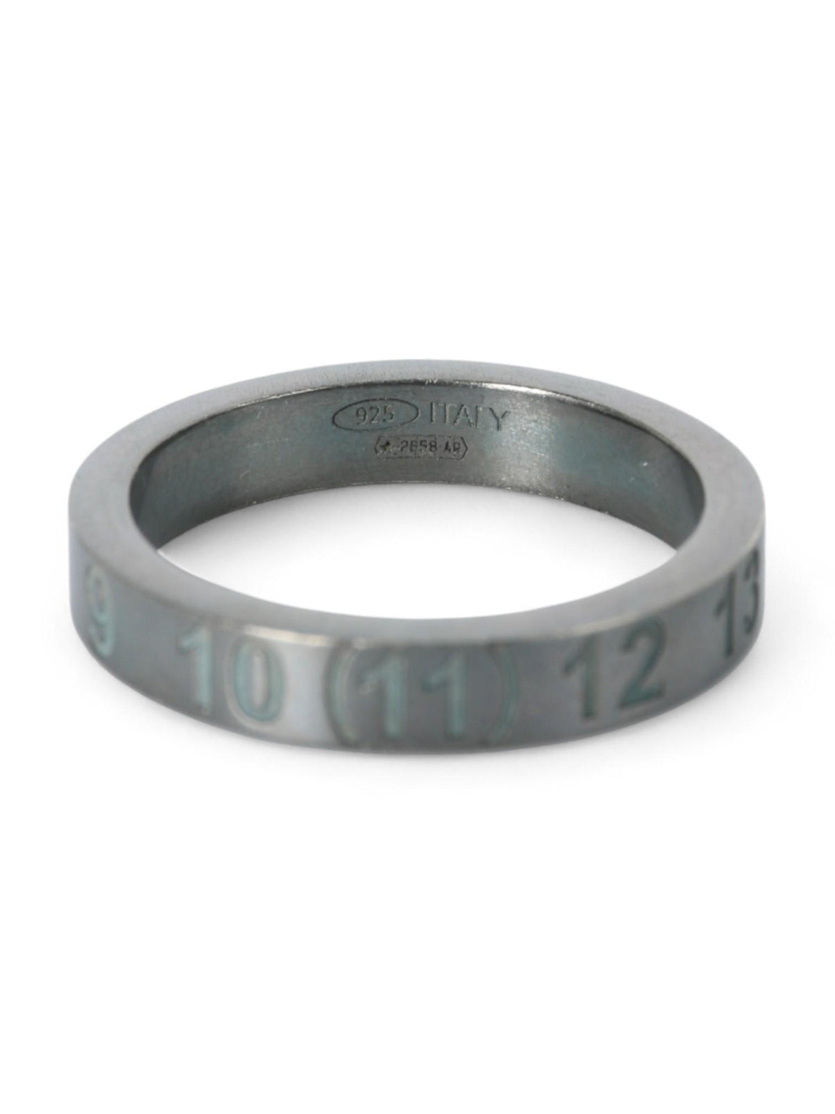 Maison Margiela Unisex Silver Numbers Logo Ring SM1UQ0040 S12895 953