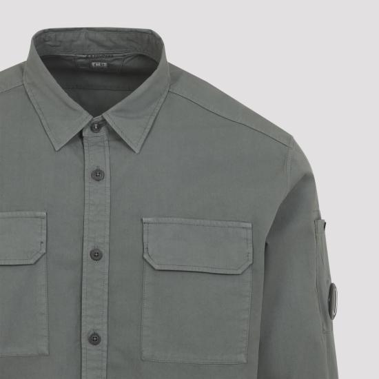 CP Company Long Sleeve Shirt Men’s 20CMSH706A 110143G 668 LAUREL WREATH DOM