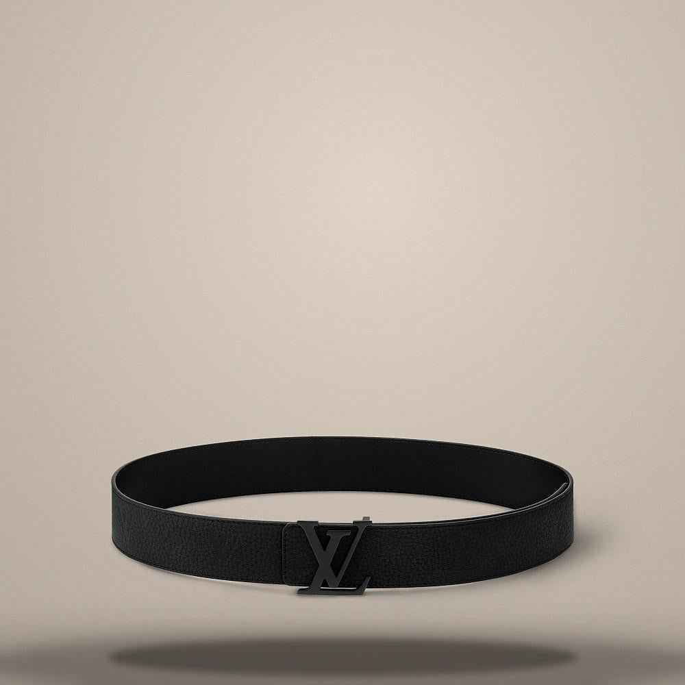 Louis Vuitton LV Initiales 40mm Reversible Belt Black M4487