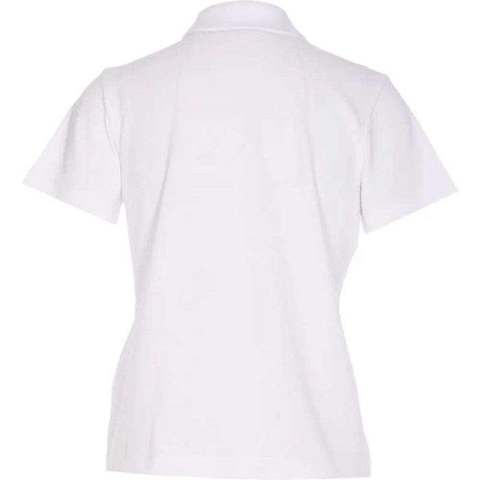 Moncler Logo Patch White Women’s Polo T-Shirt