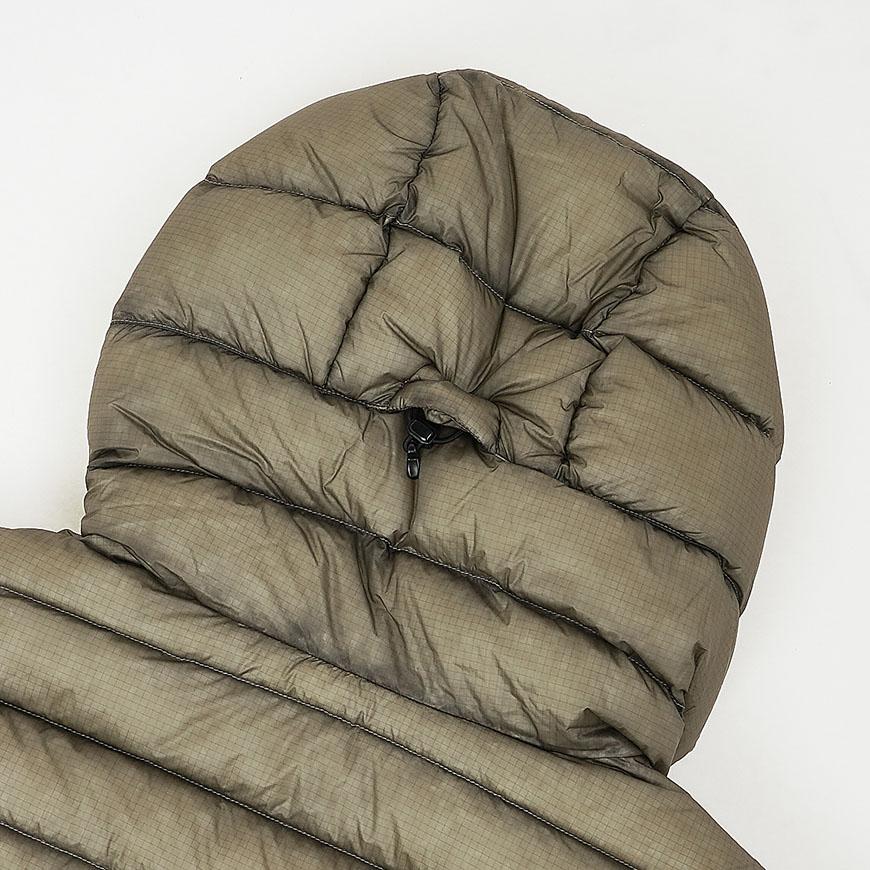 CP Company Men DD Shell Hooded Lens Down Jacket Green