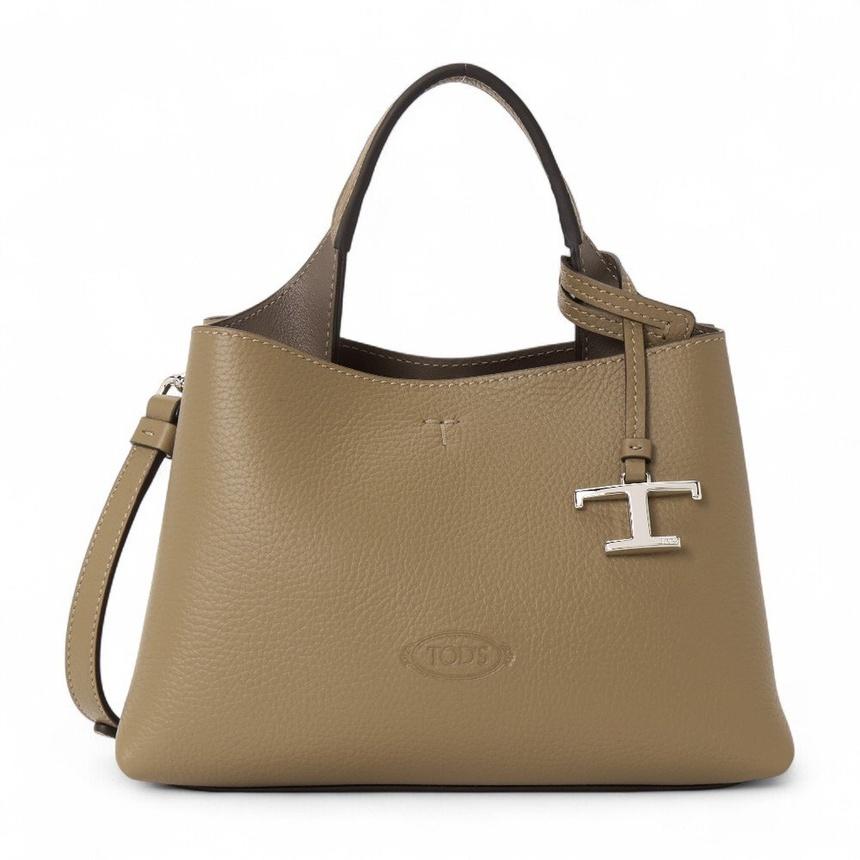 Tods Micro Leather Tote Bag for Women