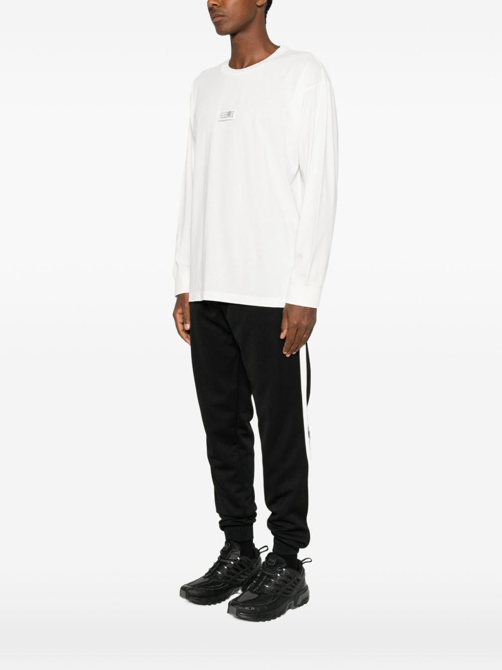 Maison Margiela White Cotton Long Sleeve Shirt
