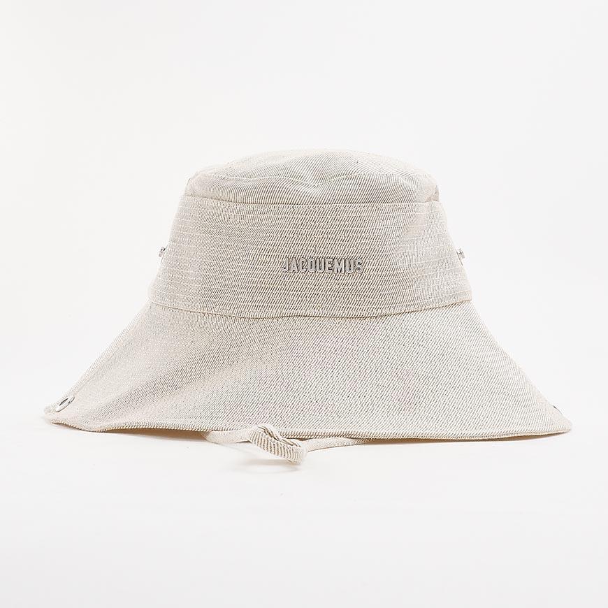 JACQUEMUS Denim Le Bob de Nîmes Unisex Bucket Hat Navy