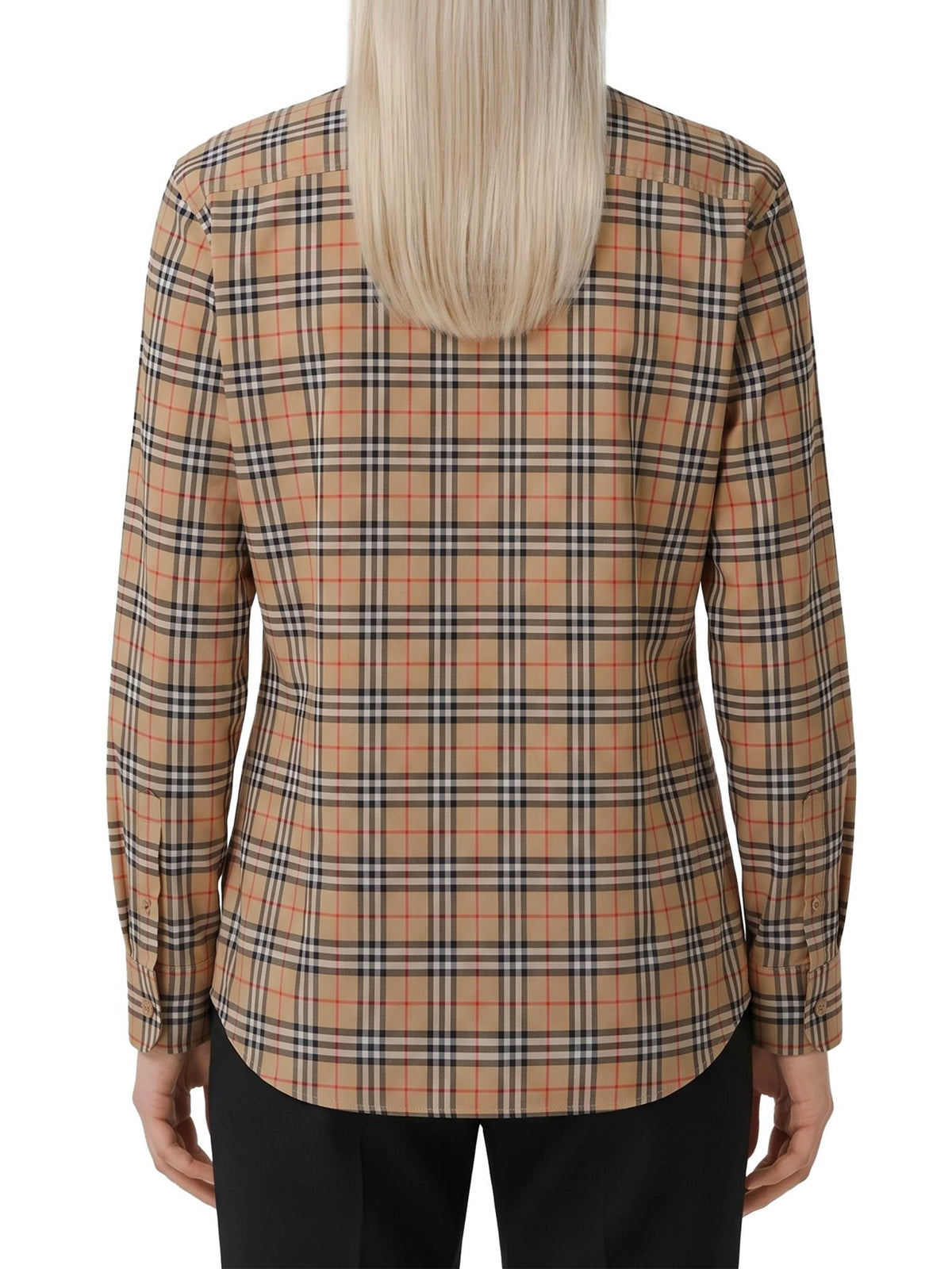 BURBERRY Long Sleeve Button-Up Shirt FW26 B9368