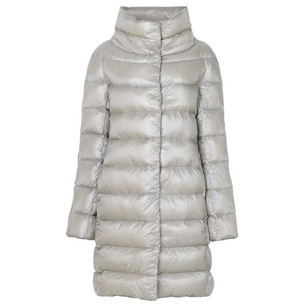 Herno Pearl Gray DORA Goose Down Jacket