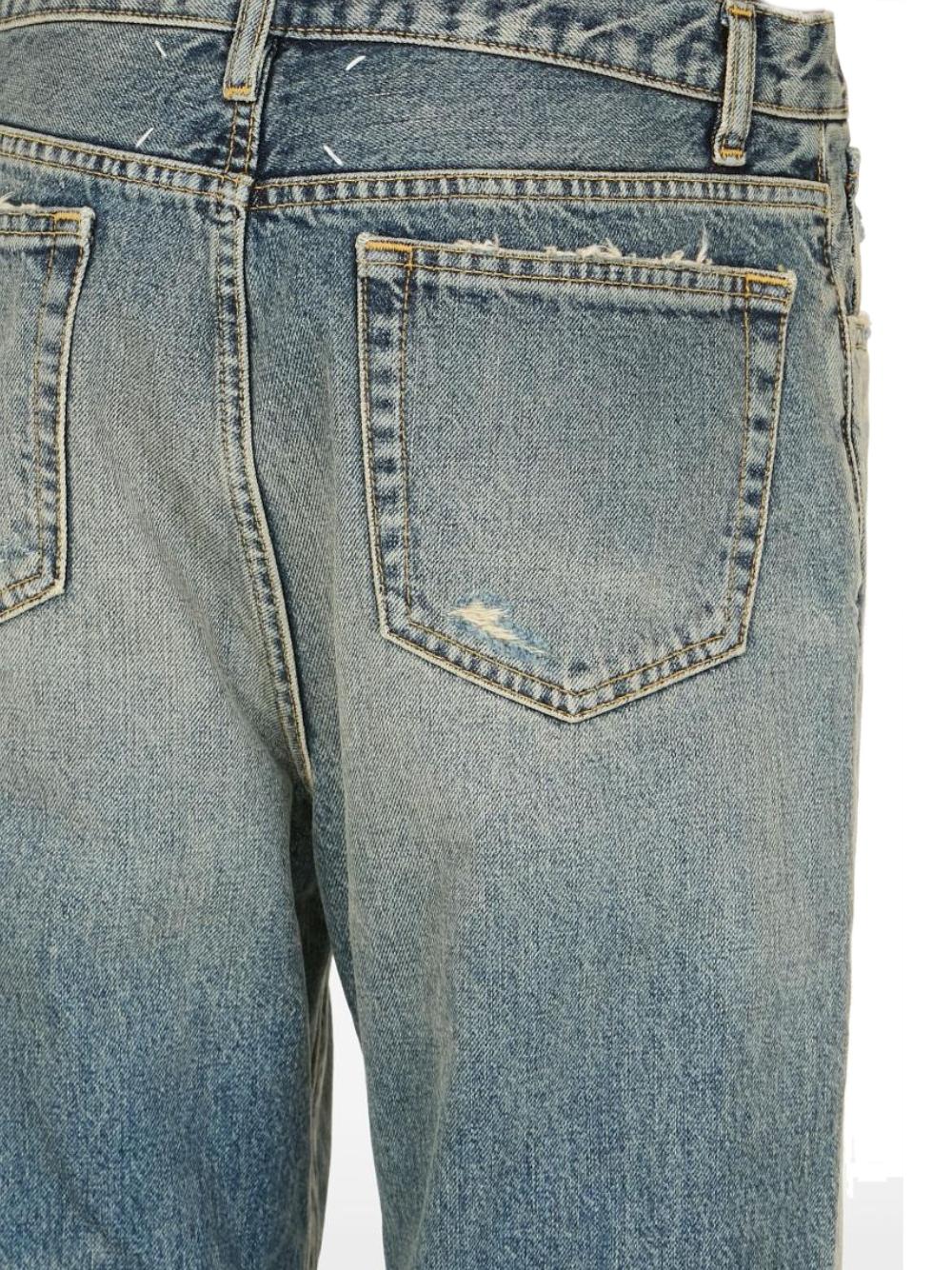 Maison Margiela Blue Denim Jeans Men’s Classic Fit Pants