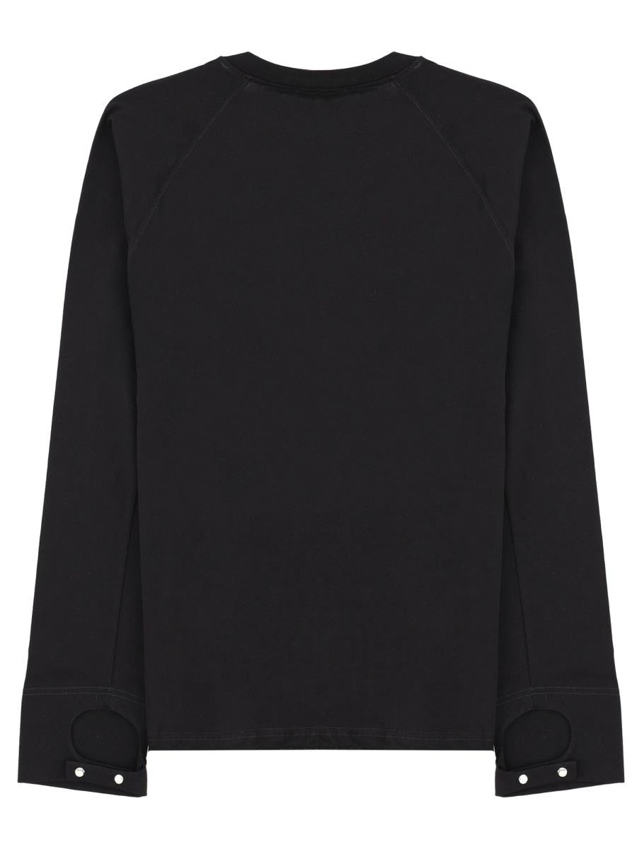 DIESEL Black Cotton Short Sleeve T-Shirt Men’s