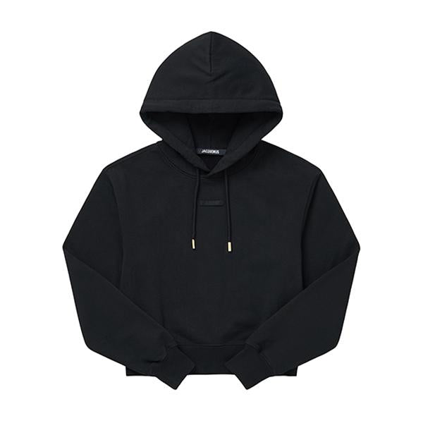 JACQUEMUS Black Cotton Women’s Hoodie