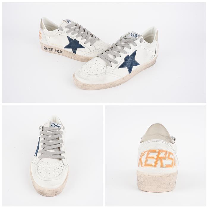 GOLDEN GOOSE Ball Star Low-Top Sneakers for Men GMF00117 F007571 11660