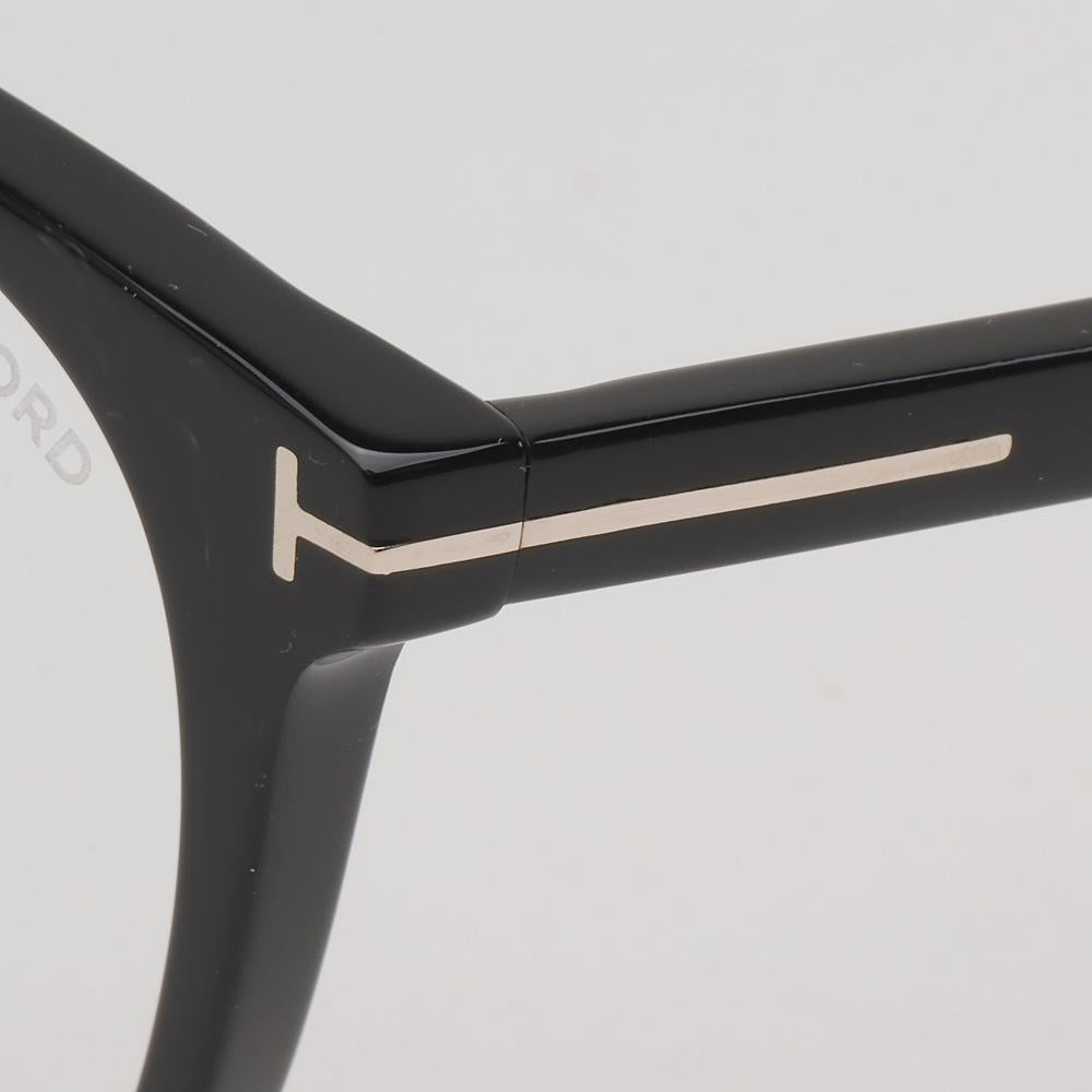 TOM FORD Clip-On Blue Light Blocking Square Eyeglasses Frame Unisex TF6052DB 001