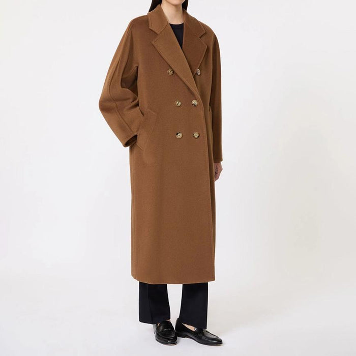 Max Mara Wool Icon Madame Coat for Women Black