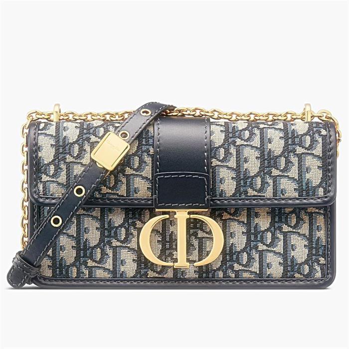 DIOR 30 Montaigne East-West Chain Shoulder Bag