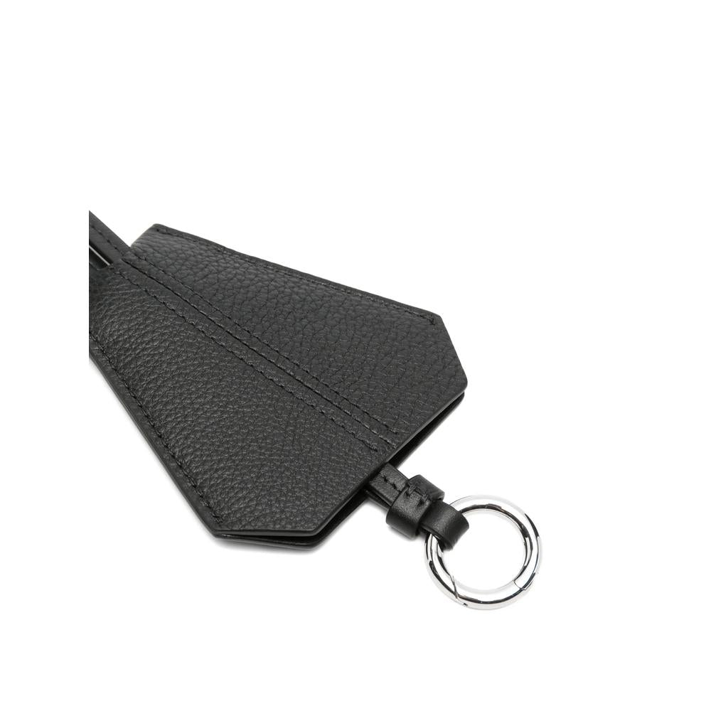 Maison Margiela Silver Logo Keyring Keychain