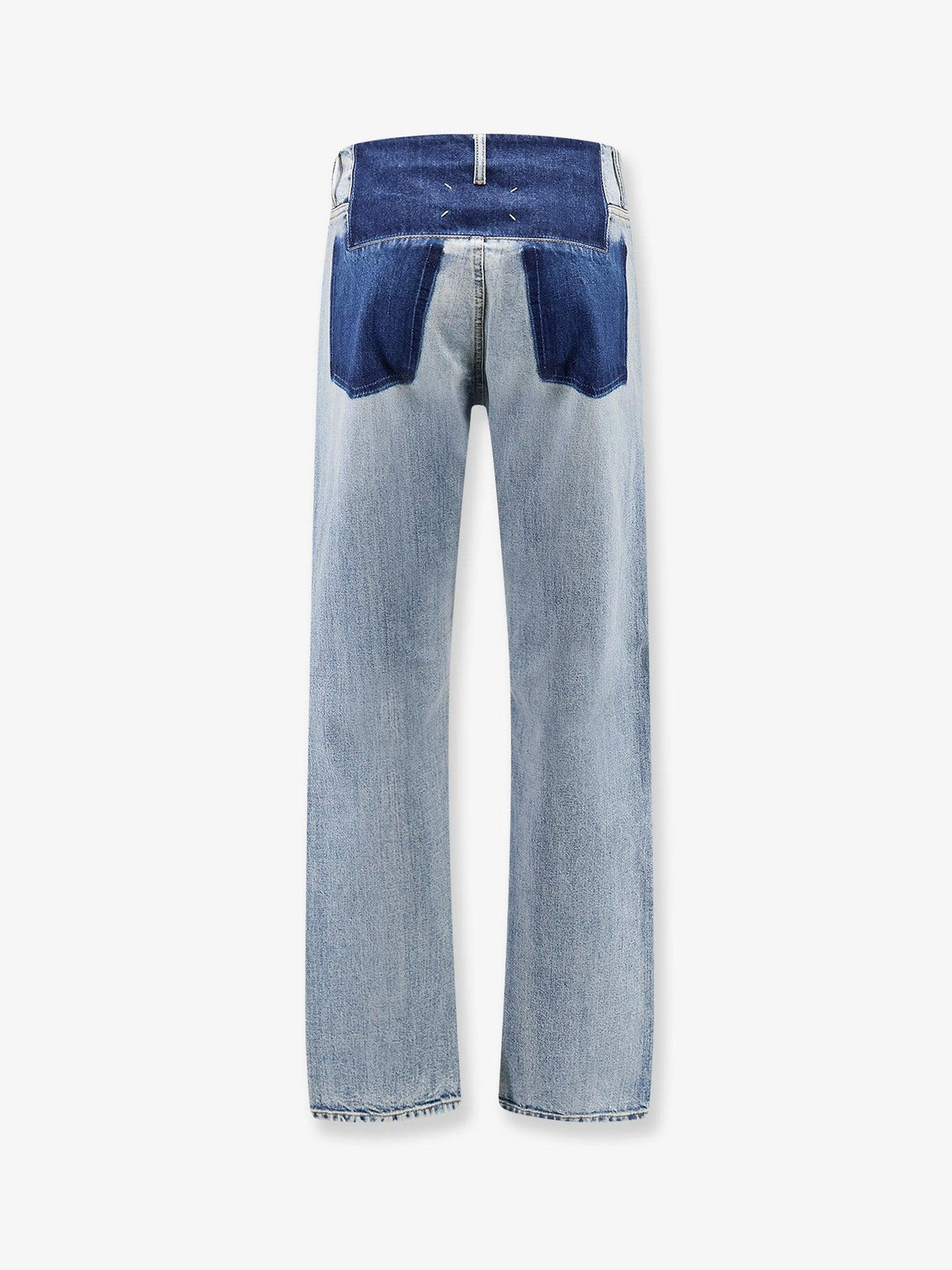 Maison Margiela Black Denim Cropped Jeans for Men