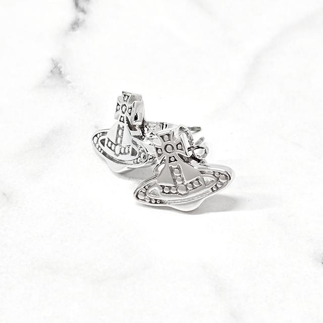 Vivienne Westwood Marinetta Earrings Silver-Tone Studs 6201038F 02P019 P019