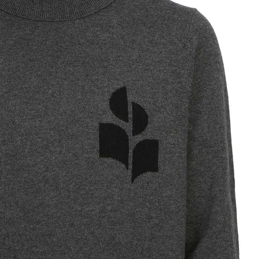Isabel Marant Enzo Men’s Wool Turtleneck Sweater Black