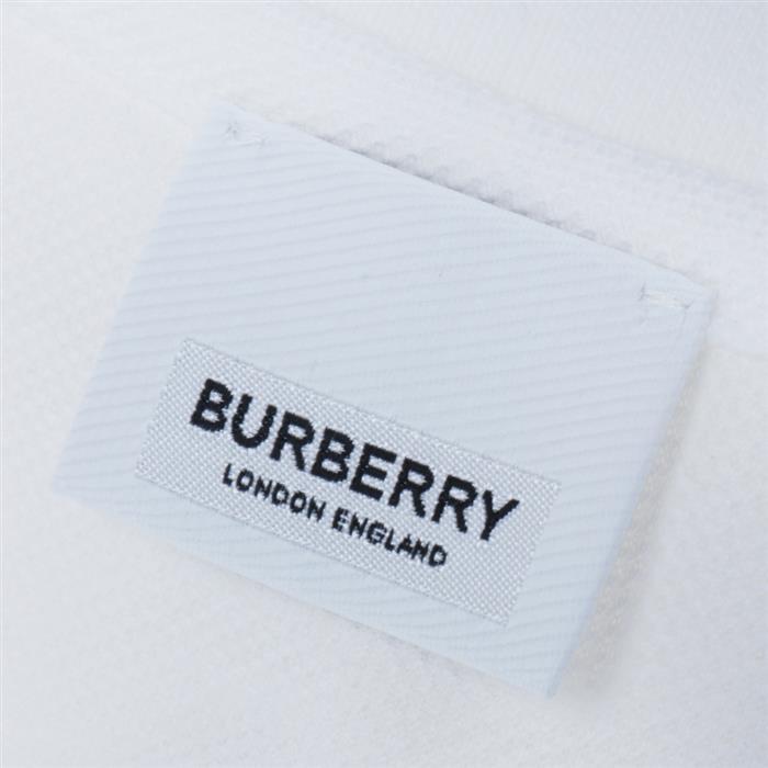 BURBERRY Monogram Motif Cotton Piqué Polo Shirt