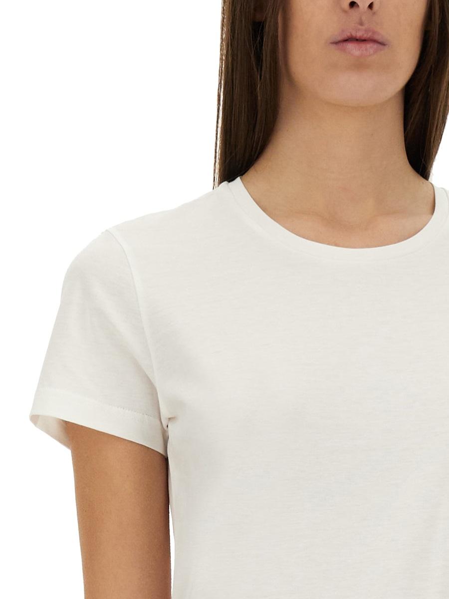 Moncler Short Sleeve Cotton T-Shirt Women’s White