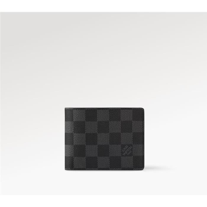 Louis Vuitton Damier Graphite Leather Bifold Wallet for Men