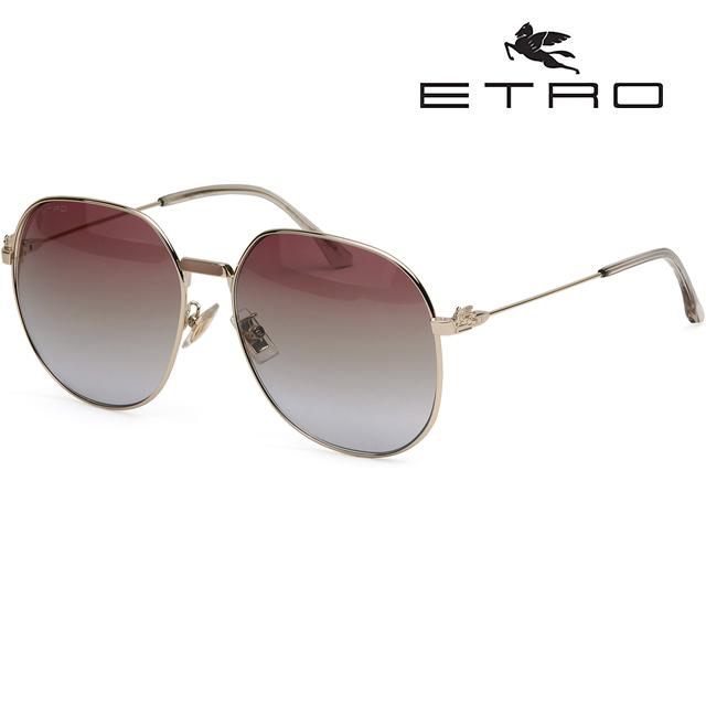 Etro Unisex Oversized Asian Fit Fashion Sunglasses ETRO0060 F S J5G0X