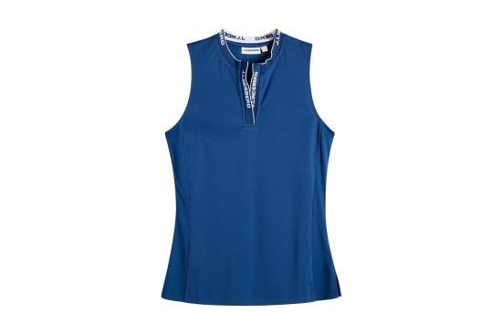 J LINDEBERG LEYA Sleeveless Top GWJT17069 O341 ESTATE BLUE DOM