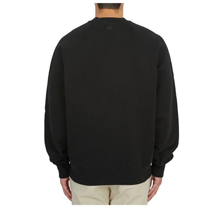 AMI Heart Logo Long Sleeve Sweatshirt T-Shirt BFUSW005