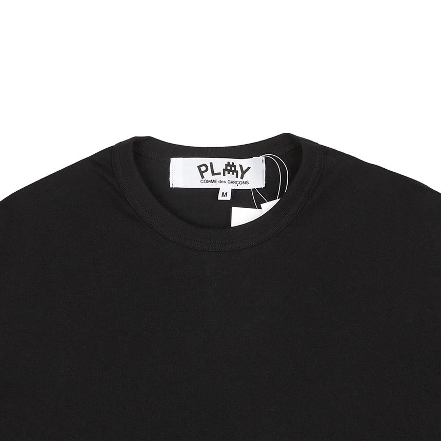 Comme des Garcons Invader Double Patch Men’s Long Sleeve T-Shirt AZ T330 051 1