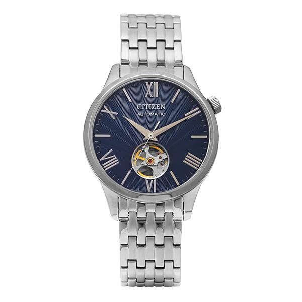 CITIZEN Blue Dial Stainless Steel Automatic Men’s Watch NH9130 84L