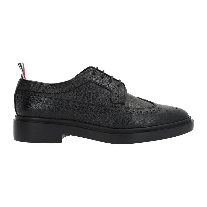 THOM BROWNE Pebble Grain Long Wing Brogue Oxford Shoes