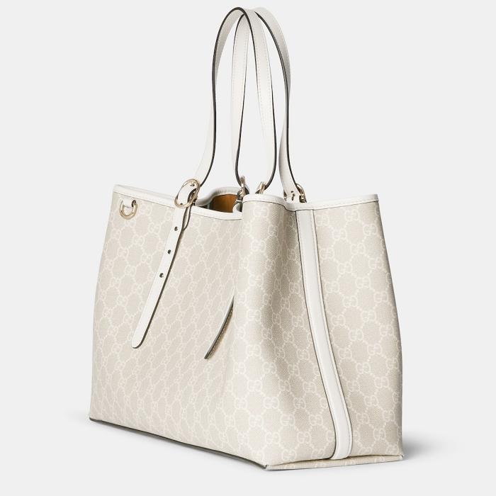 GUCCI GG Emblem Medium Tote Shoulder Bag 815213 FAD6L 9641