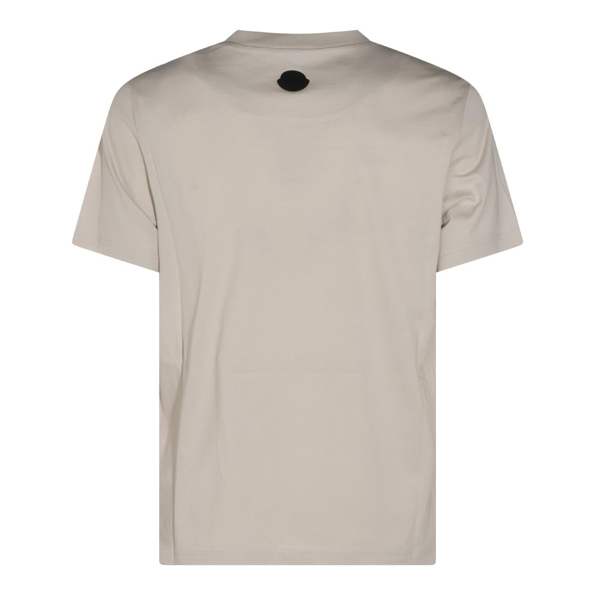 Moncler Short Sleeve T-Shirt Men’s FW26 White Cotton