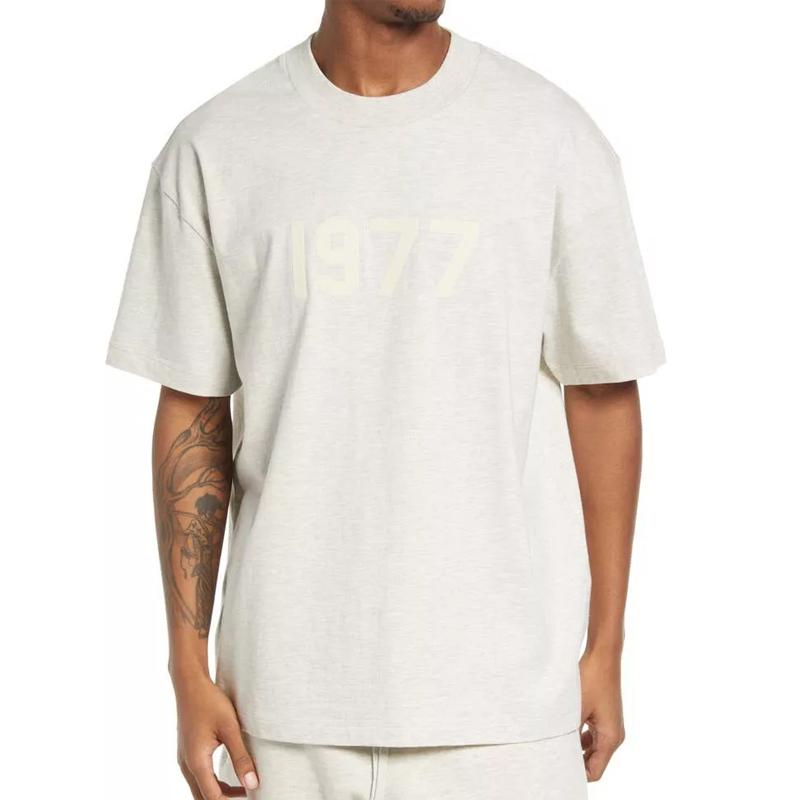 Fear of God Essentials 1977 Light Oatmeal T-Shirt