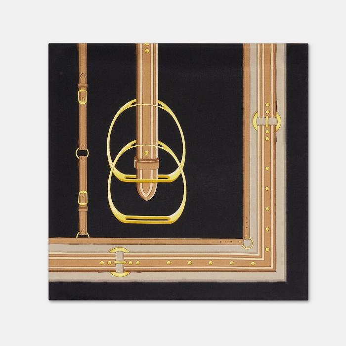 GUCCI Print Silk Carré Scarf 813625 3G001 1060